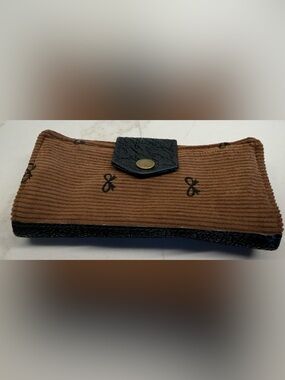RSD Rebecca Scott Designs Bow Corduroy Wallet Limited Edition